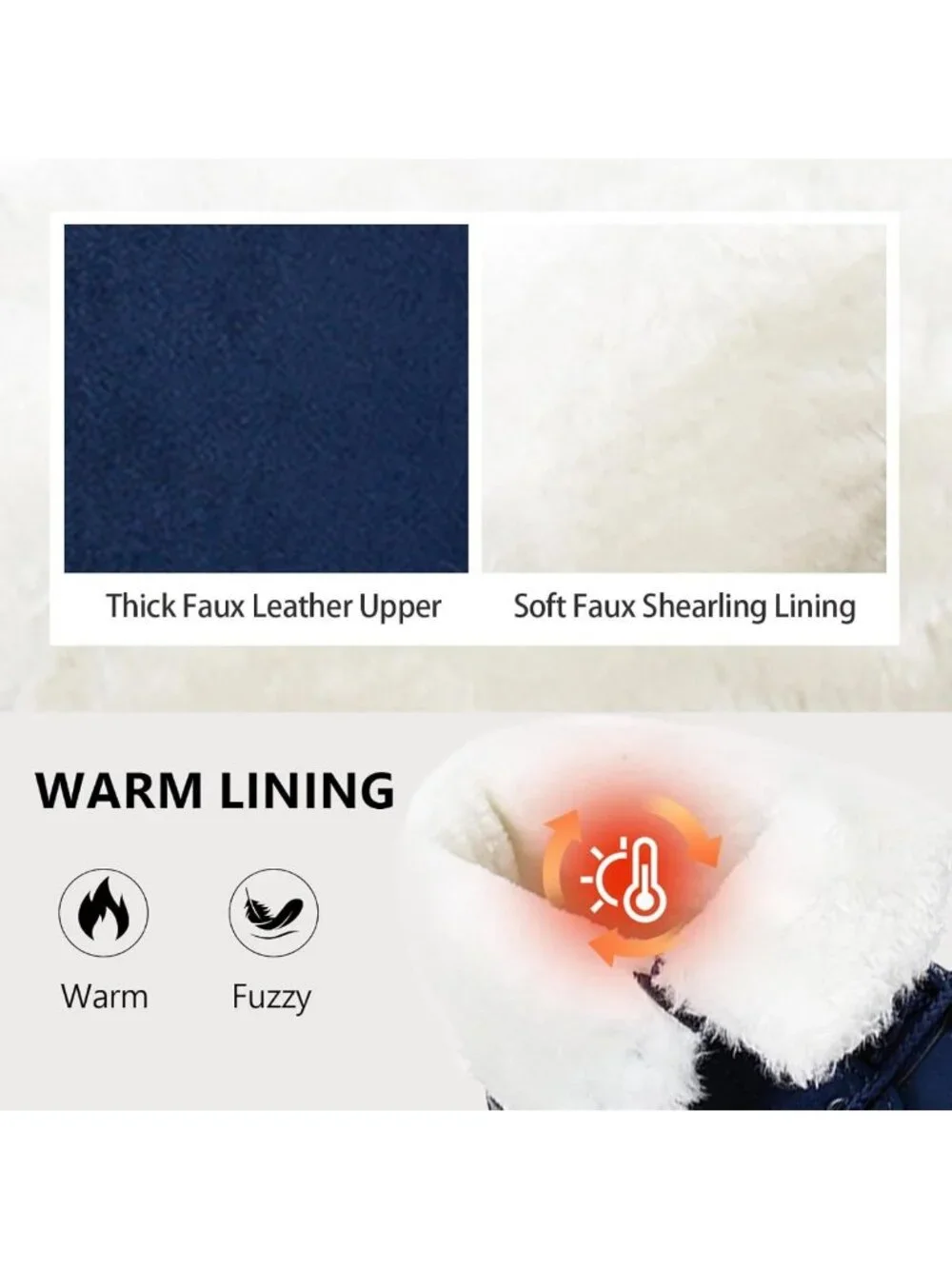 Cozy Winter Snow Boots for Women | Warm Fur Lined Ankle Booties | Comfortable